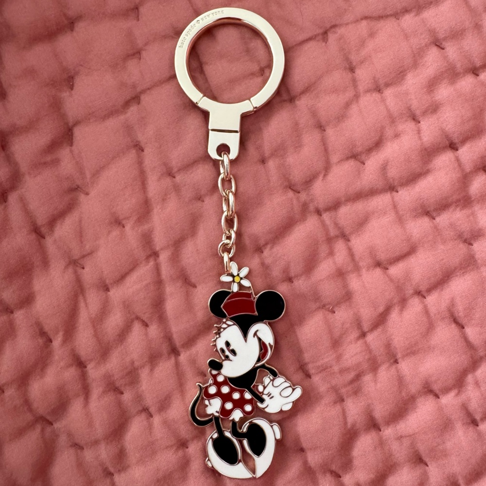 Kate Spade Minnie Mouse Keychain
